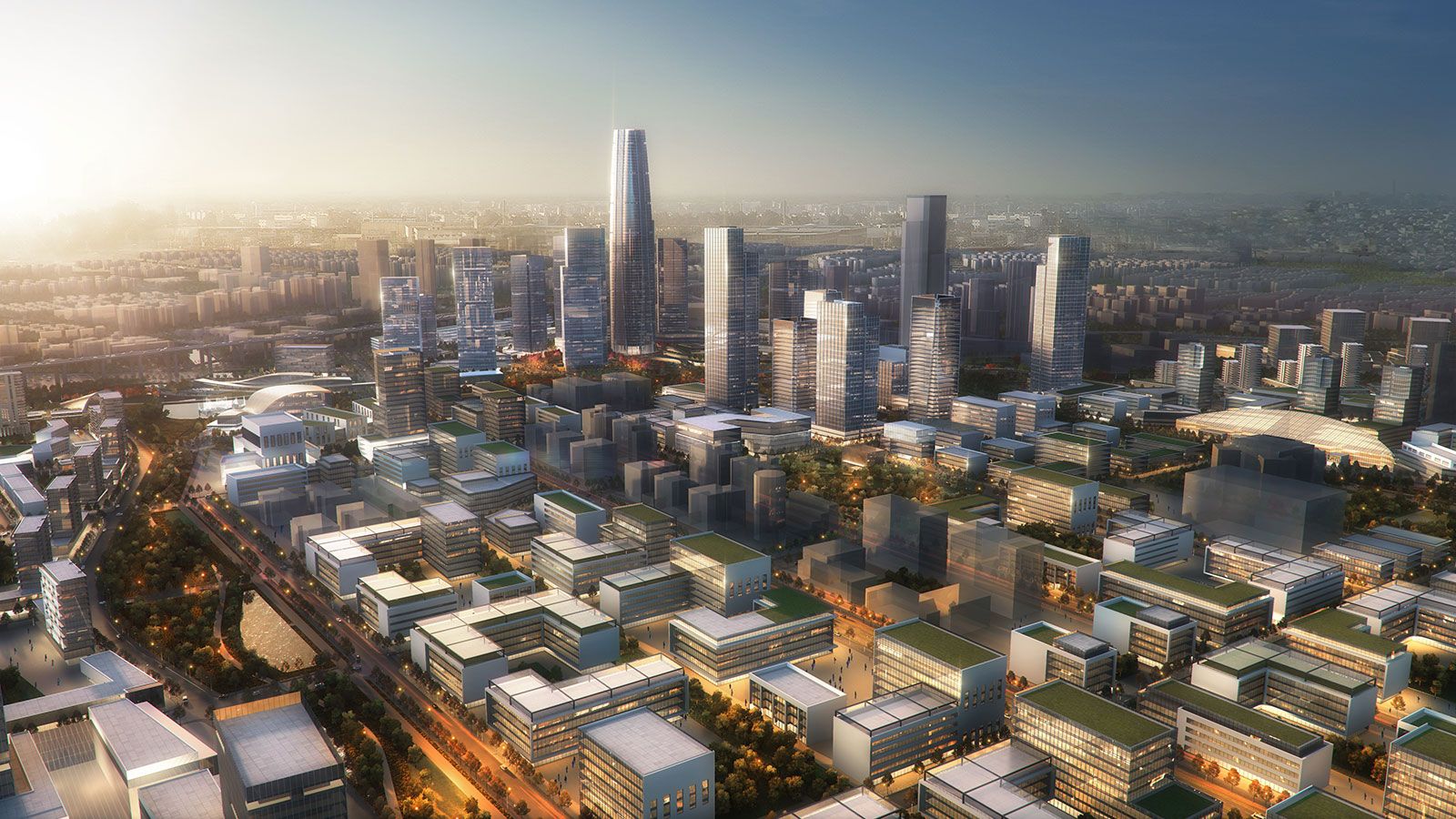 上海金桥副中心城市设计