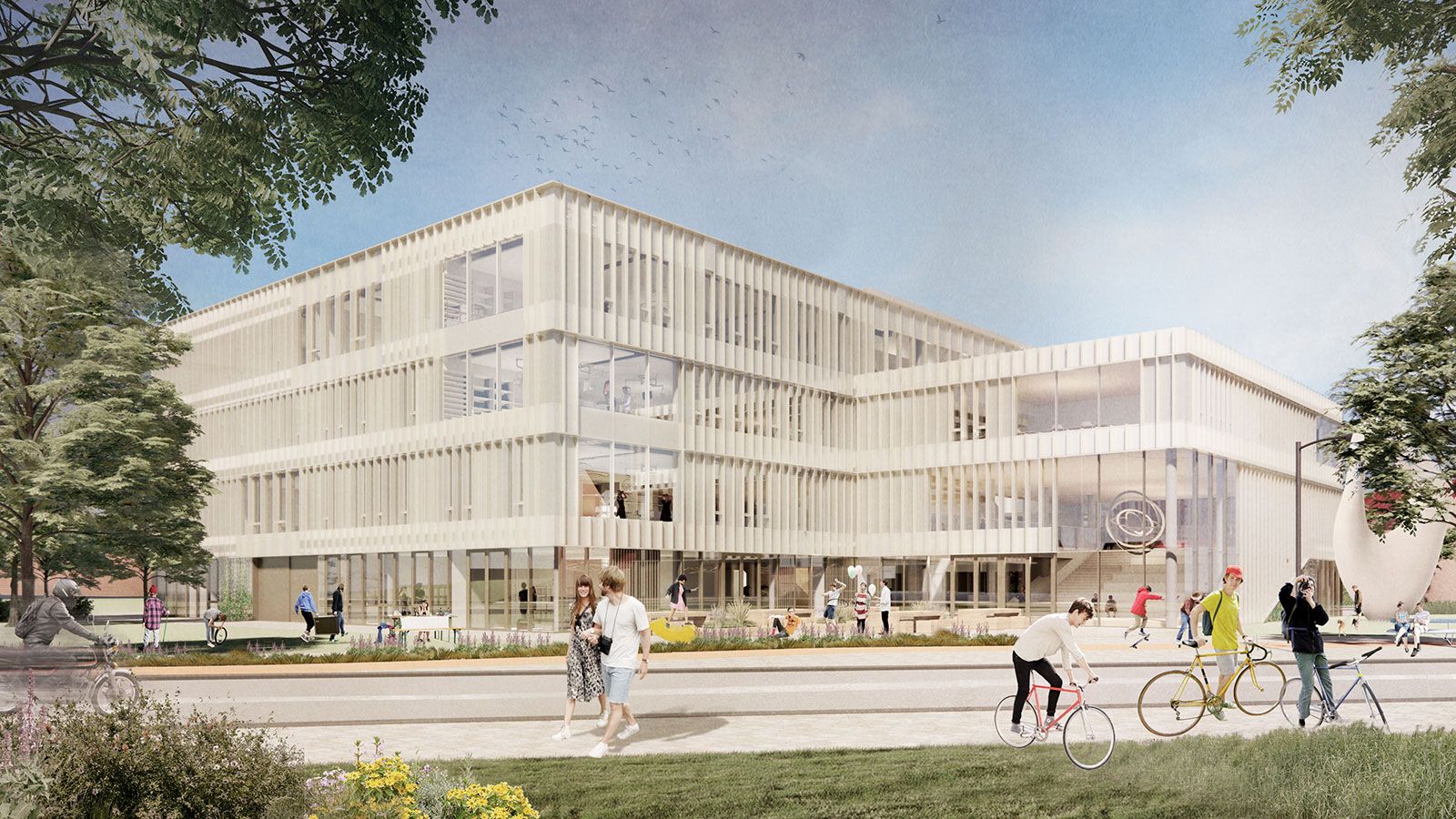 BDP ontwerpt het Metropolis Lyceum in Amsterdam