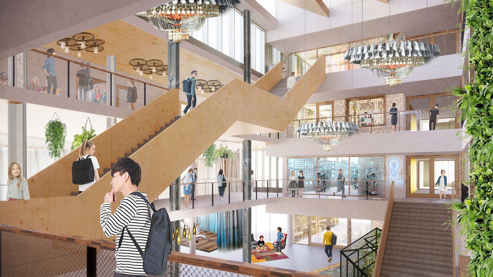 Groen licht voor het Metropolis Lyceum: een nieuwe, duurzame en innovatieve daltonschool in Amsterdam