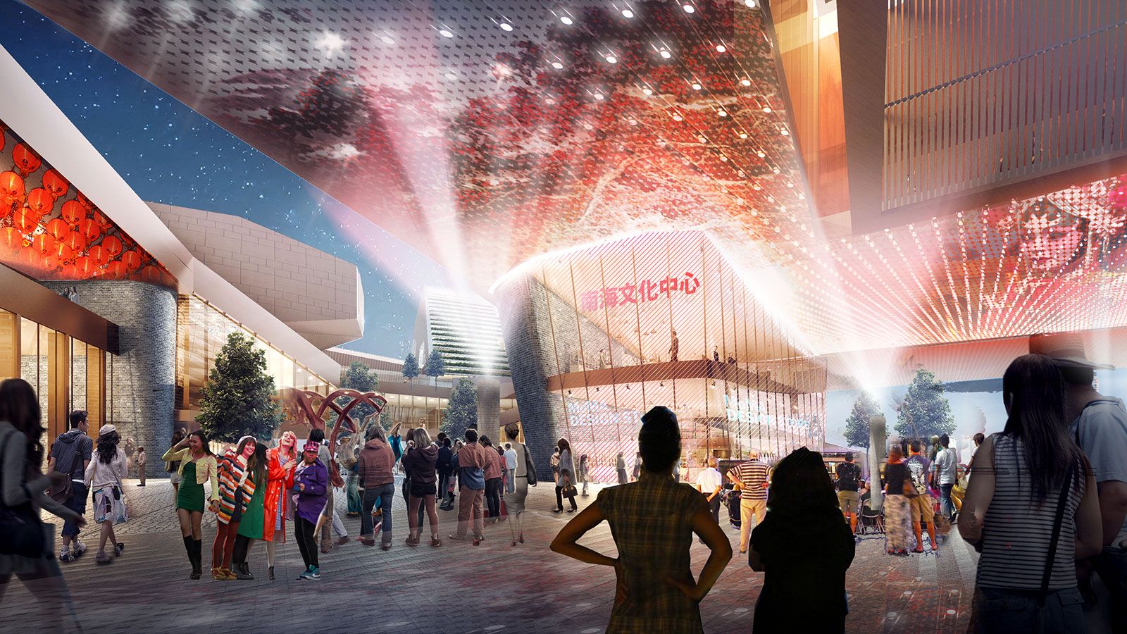 南海里湖新城文化中心方案设计