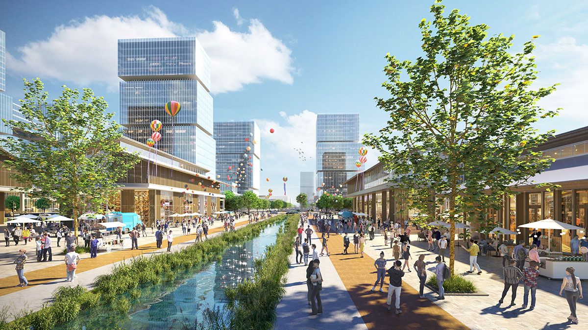 BDP wins urban design competition for new innovation and research city in Shanghai