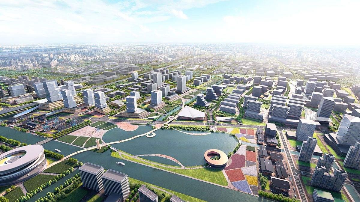 BDP wins urban design competition for new innovation and research city in Shanghai