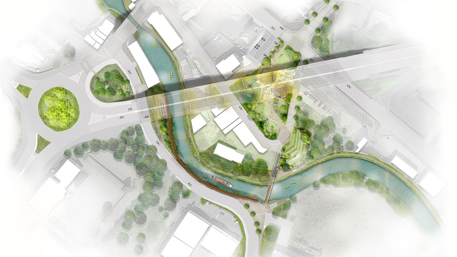 The Super Slow Way Linear Park
