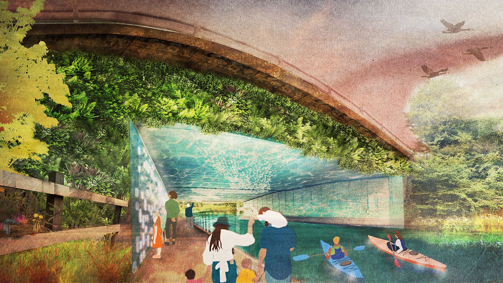 The Super Slow Way Linear Park