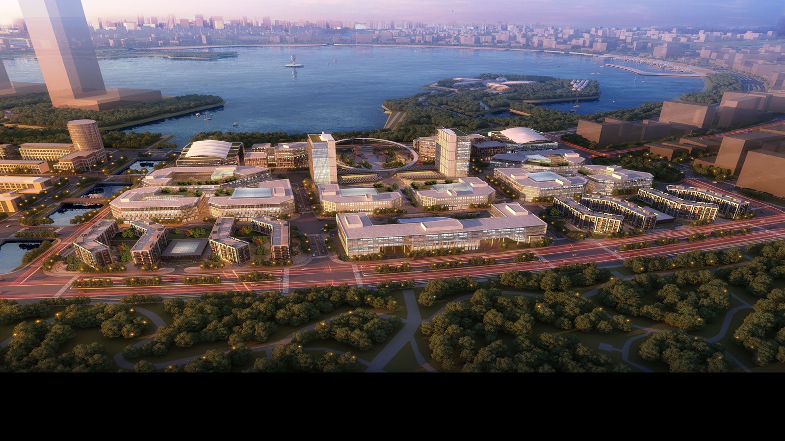 上海临港新城概念规划设计