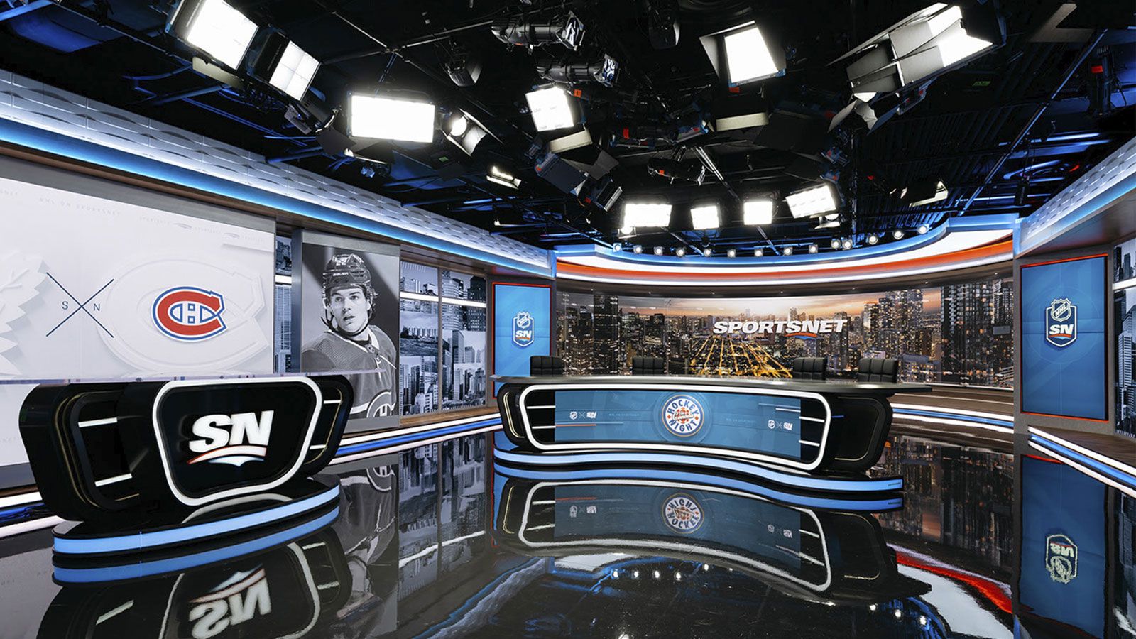 Sportsnet Studios interior