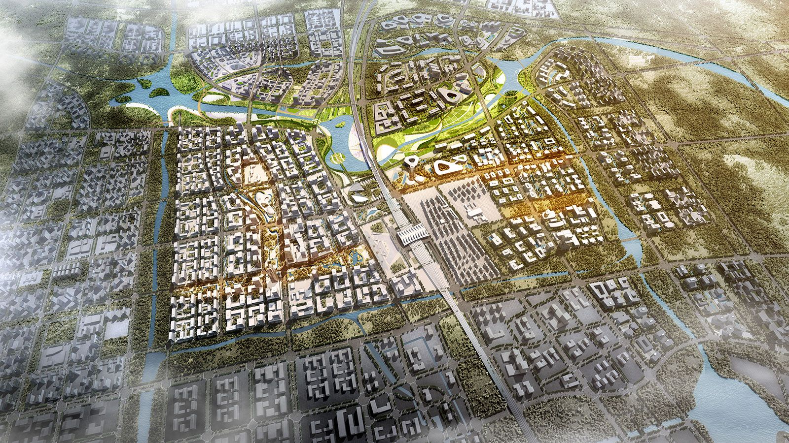 泰州市国际创新活力区城市设计