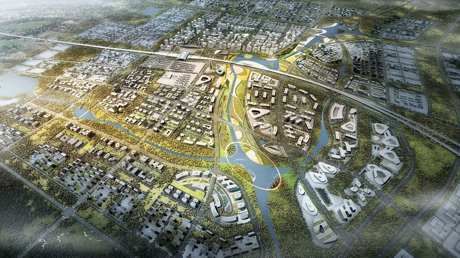 泰州市国际创新活力区城市设计