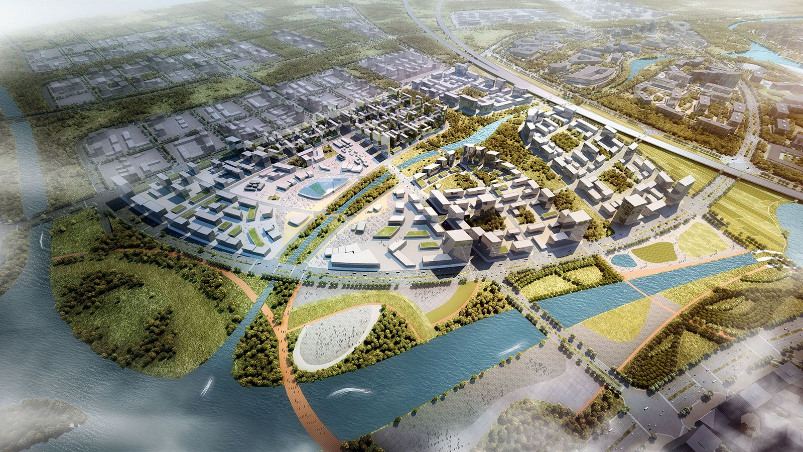 泰州市国际创新活力区城市设计