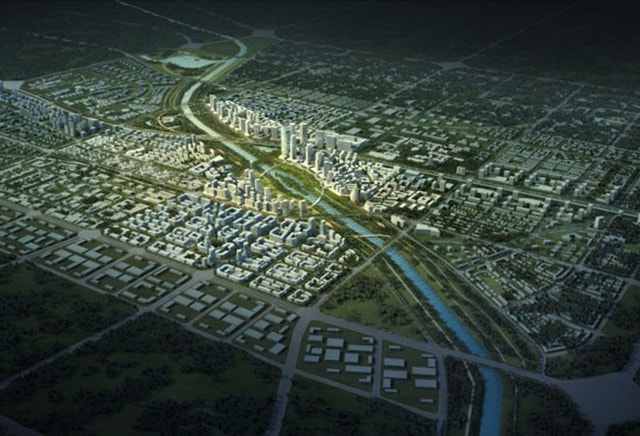 郑州新区白沙组团城市设计