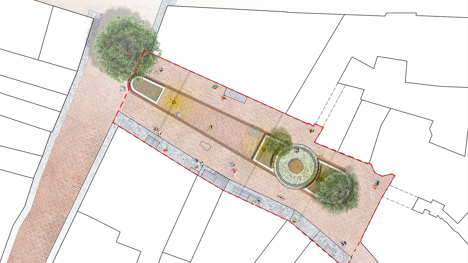Het nieuwe stadsplein de Schupstoel in Zutphen officieel geopend