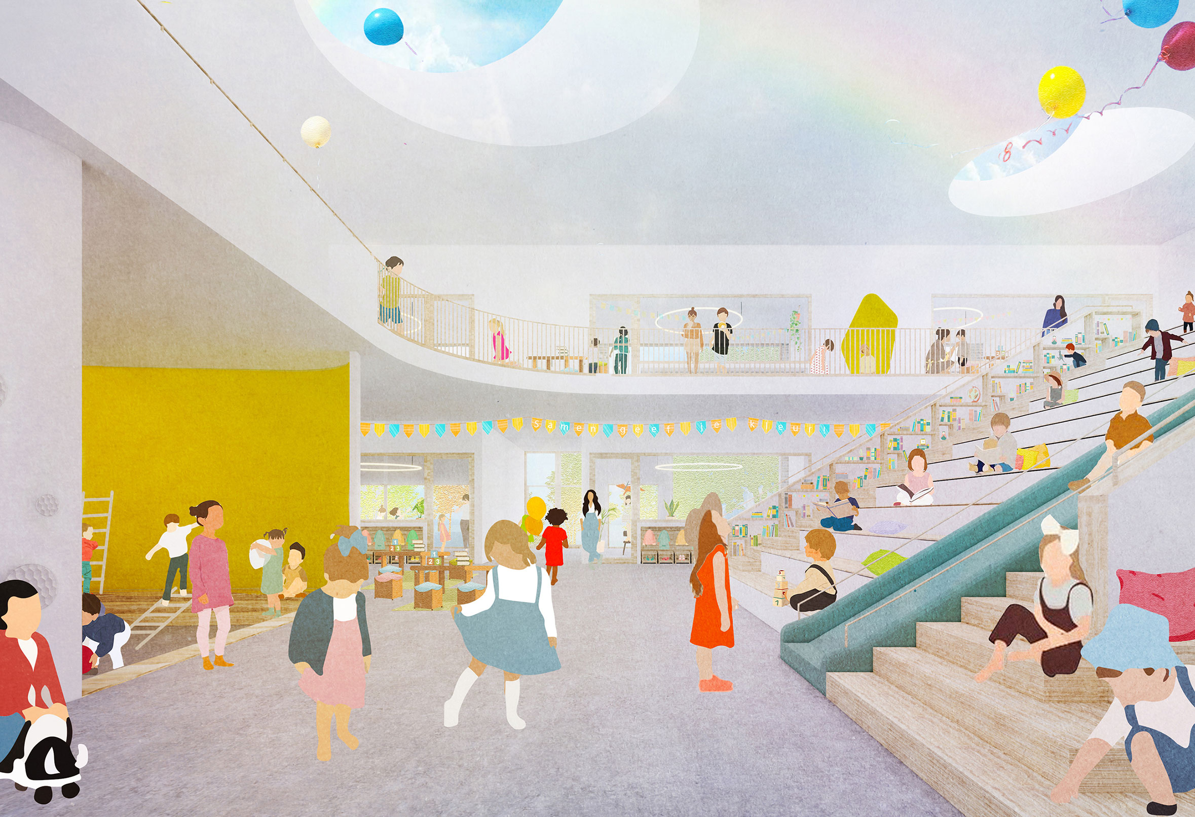 BDP designs connected montessori learning centre in the hague