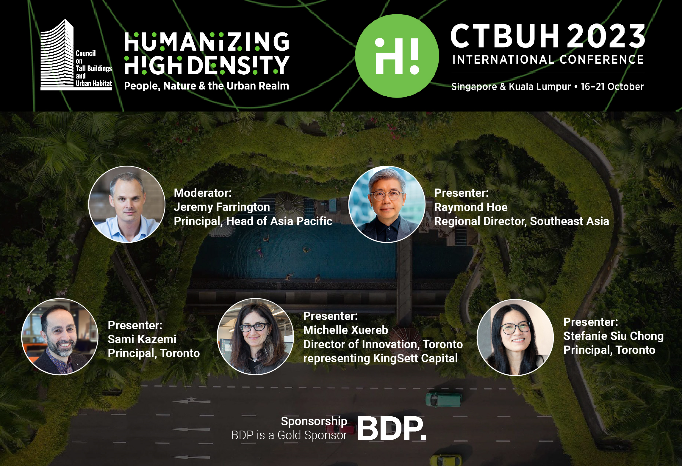 BDP explores humanising high density at CTBUH Singapore