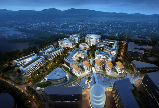 Lishui Science Park Masterplan