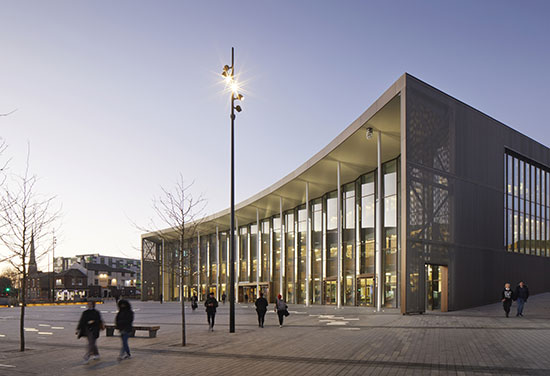 University of Central Lancashire, Student Centre and New University Squares